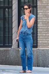 Katie Holmes - Out in New York City 08/27/2018