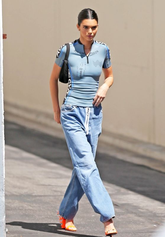 Kendall Jenner in Casual Outfit - Calabasas 07/31/2018