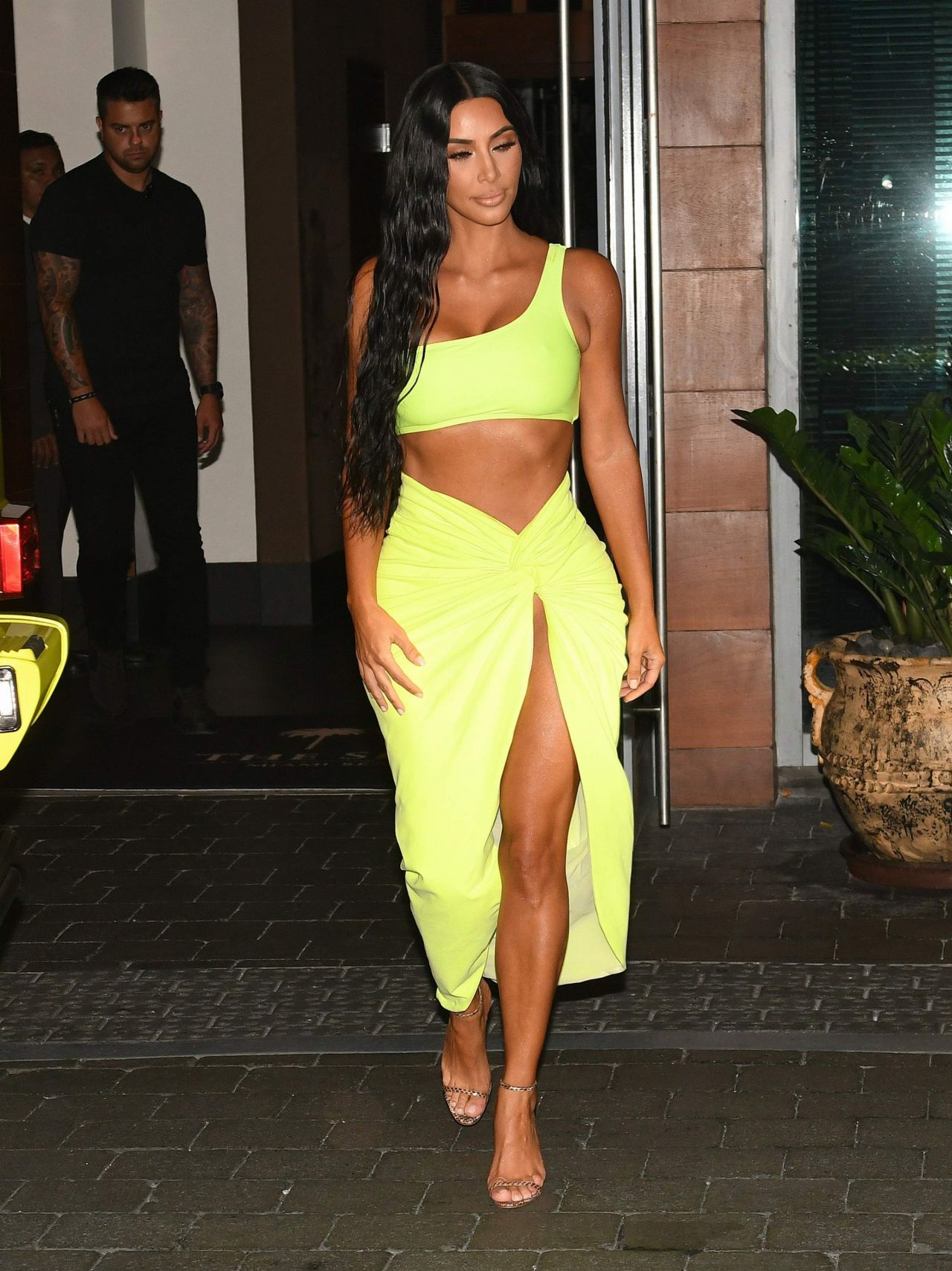 Kim Kardashian - Goes a Party in Miami 08/17/2018 • CelebMafia