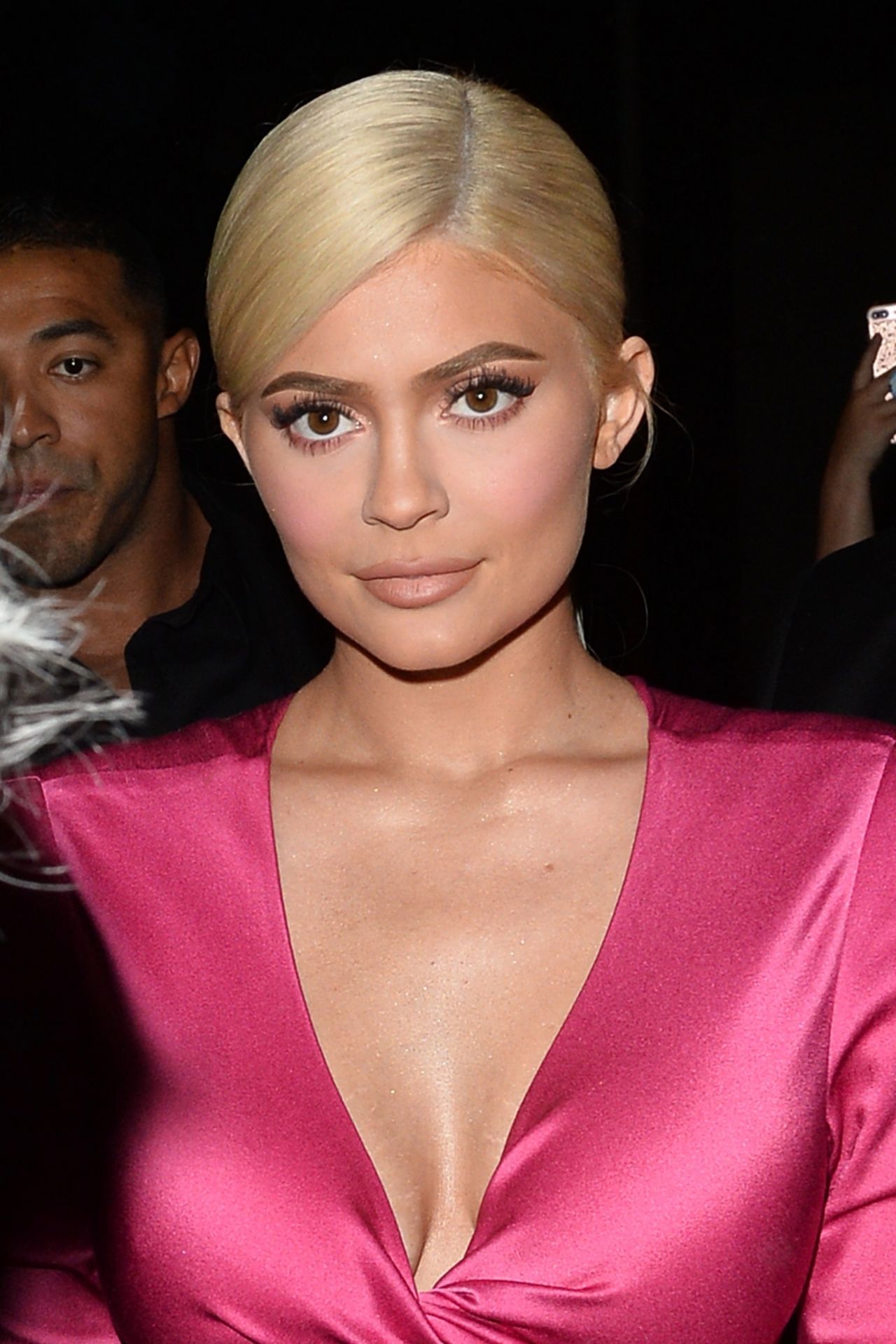 Kylie Jenner In Pink At Her 21st Birthday Celebration • Celebmafia 8494