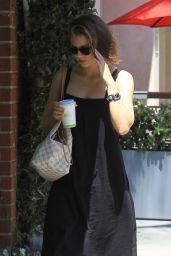 Lauren Cohan - Heads to a Nail Salon in Beverly Hills 08/01/2018
