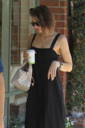 Lauren Cohan - Heads to a Nail Salon in Beverly Hills 08/01/2018
