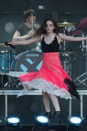 Lauren Mayberry (Chvrches) at Jimmy Kimmel Live in Los Angeles 08/14/2018