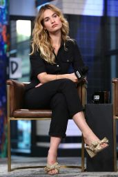 Lily James - BUILD Speaker Series in NYC 08/19/2018