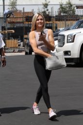 Lindsay Arnold at the DWTS Dance Studio in LA 08/21/2018