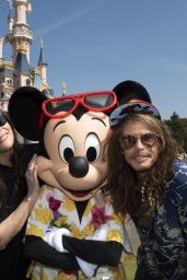 Liv Tyler and Steven Tyler at Disneyland Paris in France 08/05/2018