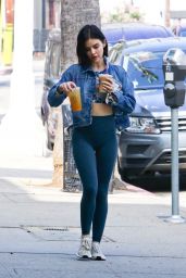 Lucy Hale in Tights Out in LA 08/24/2018