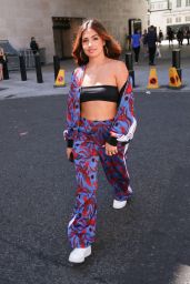 Mabel McVey - Exits BBC Live Lounge in London 08/03/2018