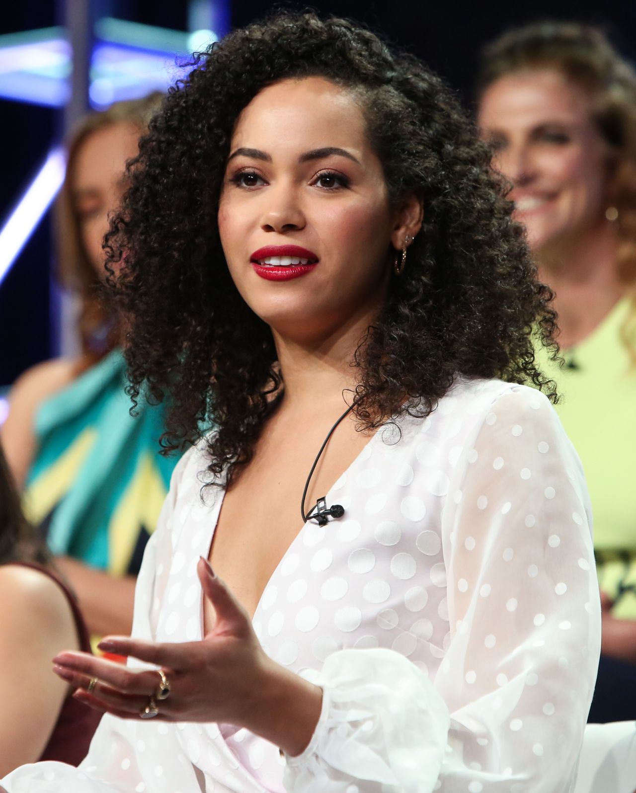 Madeleine Mantock – “Charmed” TV Show Panel at 2018 TCA Summer Press