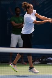 Madison Keys - Practice at the 2018 US Open Grand Slam Tennis in New York 08/21/2018