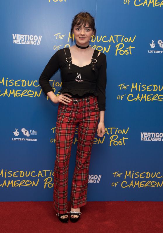 Maisie Williams - "The Miseducation of Cameron Post" Screening in London