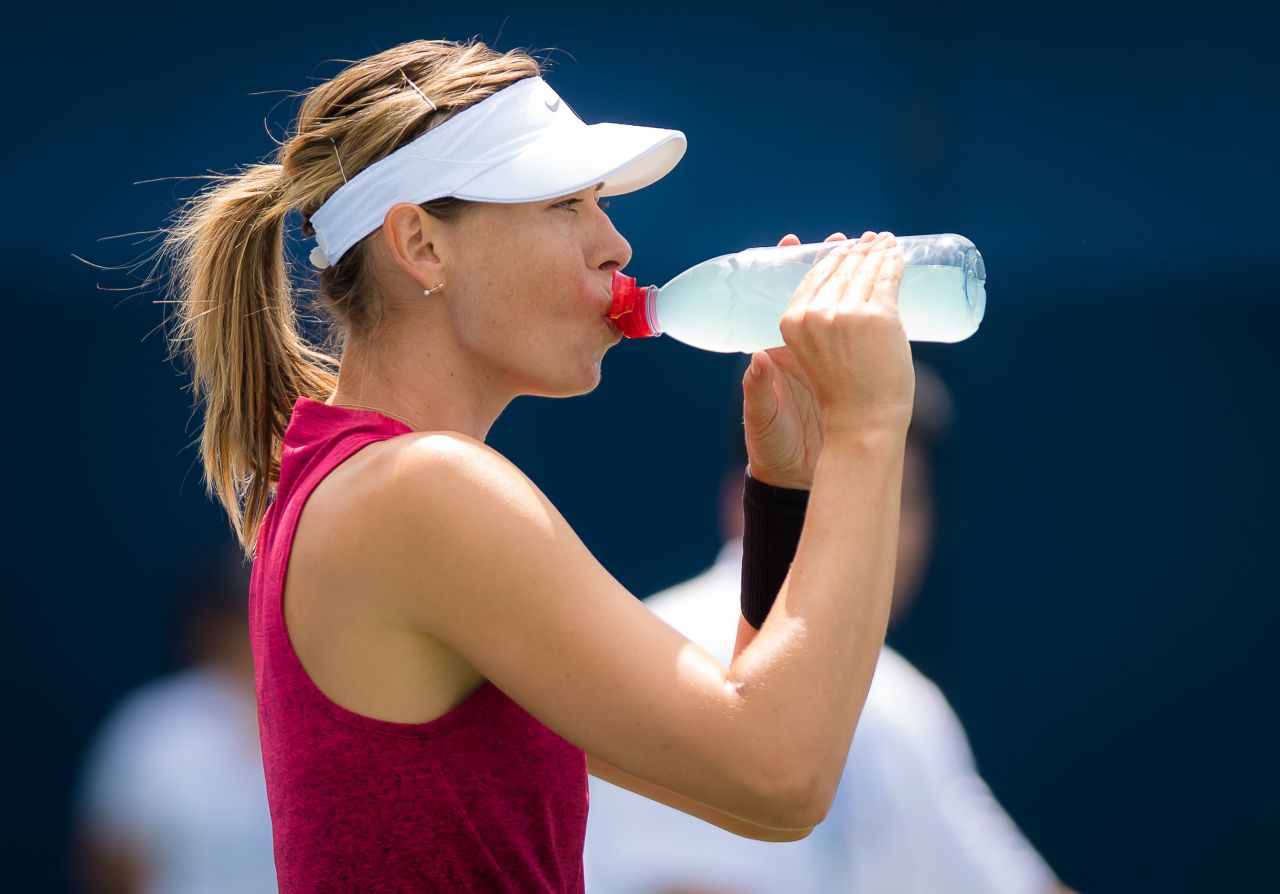 Maria Sharapova - Practices at the 2018 US Open in NYC 08 