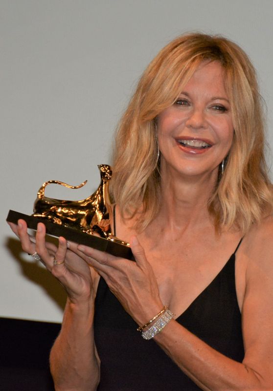 Meg Ryan - Awarded With The Leopard Club Award at the Locarno Festival 2018