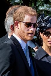 Meghan Markle and Prince Harry - Leaving Daisy Jenks and Charlie Van Straubenzee