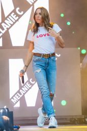 Melanie Chisholm Performs at Gay Pride 2018 on the Damsquare in Amsterdam