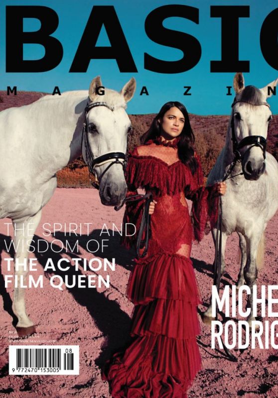 Michelle Rodriguez - BASIC Voyage Issue 2018