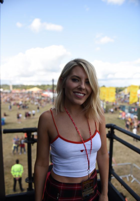 Mollie King at BBC Radio One Stage in Reading 08/25/2018