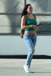 Natalie Martinez in Ripped Jeans - Beverly Hills 08/16/2018