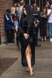 Nicki Minaj - Arrives at The Late Show with Stephen Colbert in NYC 08/13/2018