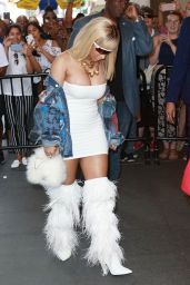 Nicki Minaj - Arriving for TRL in NYC 08/16/2018