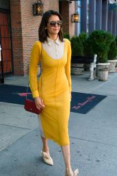Nina Dobrev Style - NYC 08/08/2018
