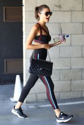 Olivia Culpo - Leaving a Gym in Los Angeles 08/03/2018
