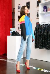 Olivia Culpo - Shops the AWAYTOMARS x Froot Loops Capsule Collection in NYC