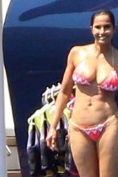 Padma Lakshmi in a Little Bikini on Holiday in Capri 08/01/2018