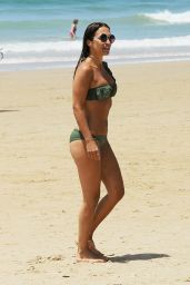 Paula Echevarria in Bikini at the Beach in Sancti Petri, July 2018