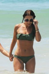 Paula Echevarria in Bikini at the Beach in Sancti Petri, July 2018