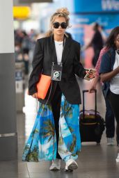 Rita Ora Arrives at JFK Airport in NYC 08/19/2018