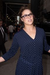 Ronda Rousey - Exits Late Show with Stephen Colbert Show in NYC 07/31/2018
