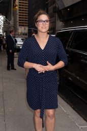 Ronda Rousey - Exits Late Show with Stephen Colbert Show in NYC 07/31/2018