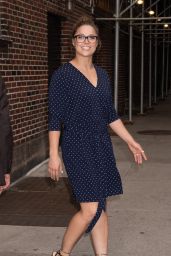 Ronda Rousey - Exits Late Show with Stephen Colbert Show in NYC 07/31/2018
