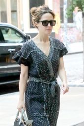 Rose Byrne - Arriving at Her Hotel in NYC 08/15/2018