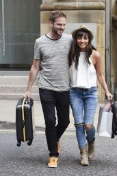 Roxanne Pallett - Leaving a Hotel in London 08/15/2018