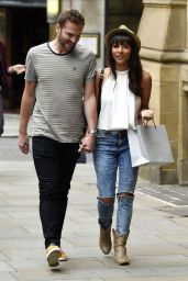 Roxanne Pallett - Leaving a Hotel in London 08/15/2018