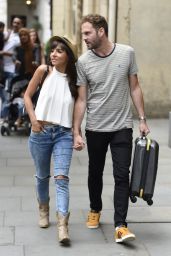 Roxanne Pallett - Leaving a Hotel in London 08/15/2018