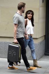 Roxanne Pallett - Leaving a Hotel in London 08/15/2018