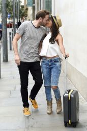 Roxanne Pallett - Leaving a Hotel in London 08/15/2018