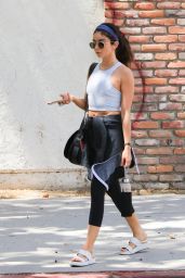 Sarah Hyland - Heads to the Gym in Active Wear in Studio City 08/30/2018
