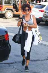 Sarah Hyland in Workout Gear - Los Angeles 08/01/2018