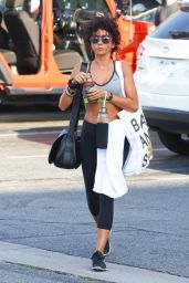 Sarah Hyland in Workout Gear - Los Angeles 08/01/2018