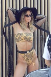 Shauna Sexton - Bikini Photoshoot on the Streets of West Hollywood 08/19/2018