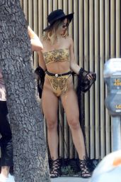 Shauna Sexton - Bikini Photoshoot on the Streets of West Hollywood 08/19/2018