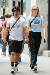 Sophie Turner and Joe Jonas in New York City 07/31/2018