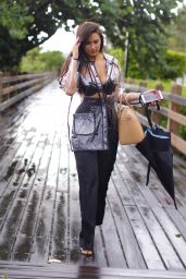 Tao Wickrath Rainy Day Outfit - Miami 08/25/2018