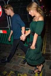 Taylor Swift and Joe Alwyn at Hawksmoor Steak Restaurant in London 08/24/2018