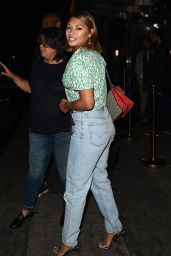 Vanessa White - Leaving Bagatelle in Mayfair 08/29/2018