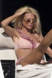 Victoria Silvstedt in Bikini in a Yacht in Sardinia 08/03/2018
